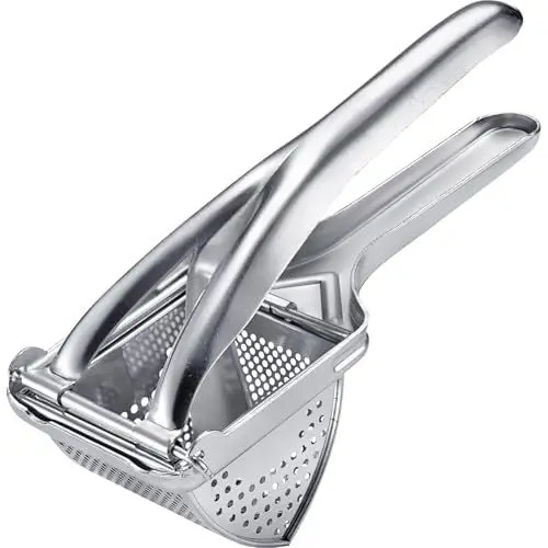 Produktbild: Westmark Kartoffelpresse, mit runder Lochung, Weißblech, Länge: 26 cm, Silber, 61242270