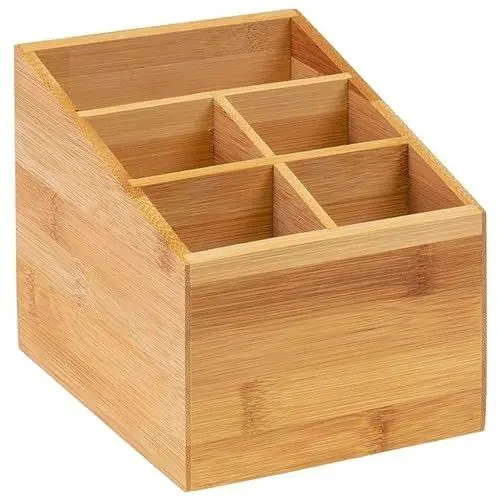 Produktbild: Westmark Küchen-Organizer/Tischbutler, 5 Fächer, Maße: 13 x 13,5 x 16 cm, Bambus, Tapas + Friends, Hellbraun, 69842270
