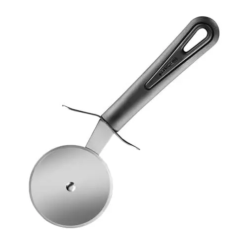 Produktbild: Westmark Pizzaschneider/Teigrad, ø 6,9 cm, Länge: 21,2 cm, Rostfreier Edelstahl/Kunststoff, Gentle, Schwarz, 28282270