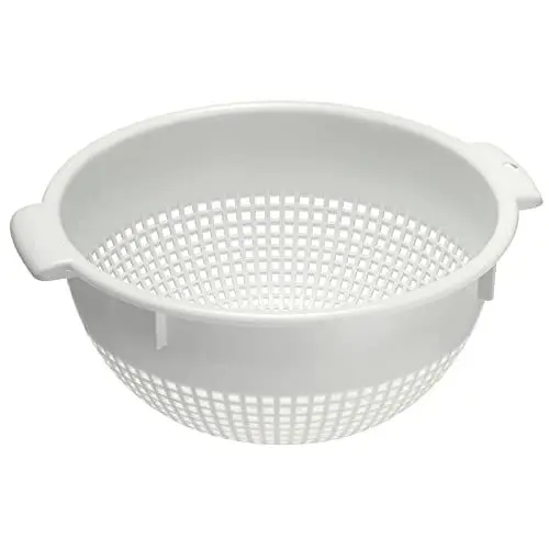 Produktbild: Westmark Seiher/Sieb, Mit Griffmulden und Aufsatzrasten, Kunststoff, Weiß, 21262211