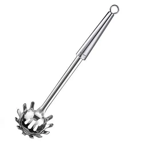 Produktbild: Westmark Spaghettilöffel/Pasta-Schöpflöffel, Länge: 32,5 cm, Rostfreier Edelstahl, Glory, Silber, 18552270