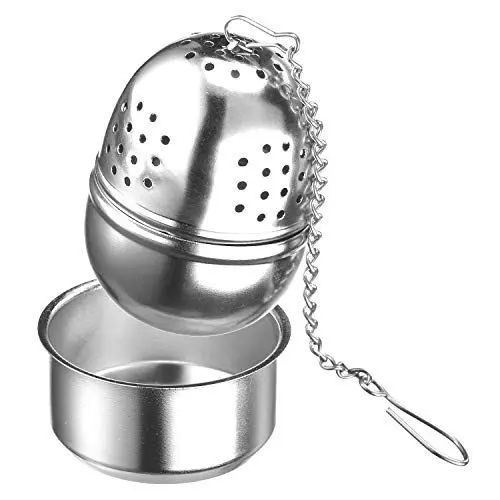 Produktbild: Westmark Tee-Ei, Oval, Mit Untersatz, Teatime, Rostfreier Edelstahl, ø 4,3 cm, 15772280