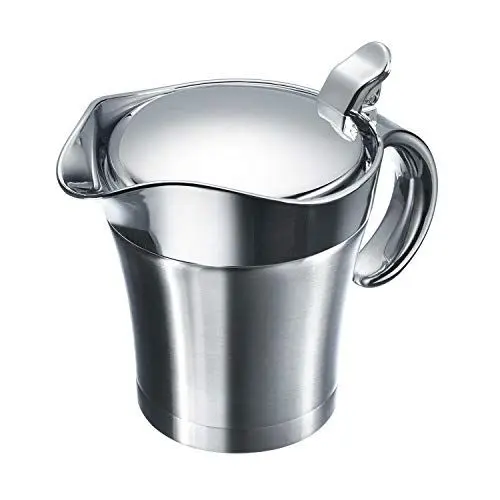 Produktbild: Westmark Thermo-Sauciere mit Klappdeckel, Füllvolumen: 0,5l, Rostfreier Edelstahl/Kunststoff, Silber, 62242260