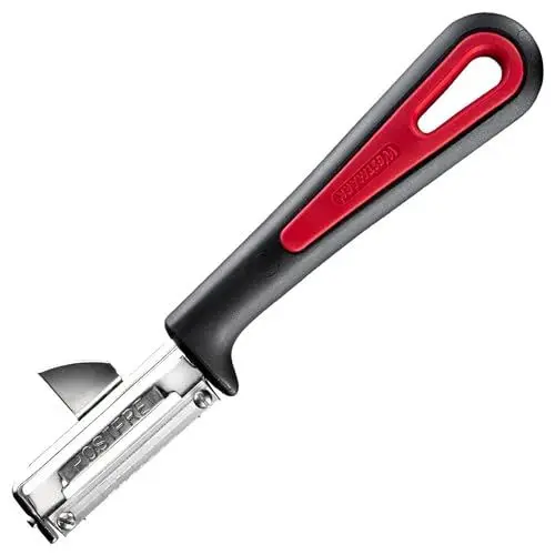Produktbild: Westmark 29092270 Sparschäler Gallant, PP/TPE/Edelstahl, schwarz / rot, 16,5 x 3,7 x 2 cm