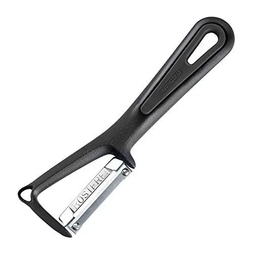 Produktbild: Westmark Universal-Sparschäler/Pendelschäler mit Ausstecher, Gentle, Edelstahlklinge, Farbe: Schwarz, 28012270