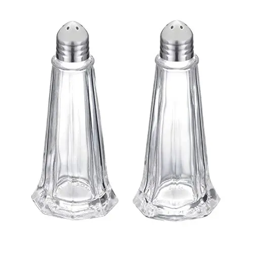 Produktbild: Westmark Universalstreuer-Set, 2-tlg., Fassungsvermögen: je 40 ml, Glas/Rostfreier Edelstahl, New York, Silber/Transparent, 65262270