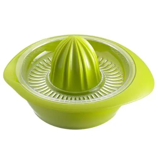 Produktbild: Westmark Zitronen-/Zitruspresse mit Behälter, Durchmesser: 18,7 cm, Fassungsvermögen: 350 ml, Kunststoff, Limetta, Apfelgrün, 3091227A