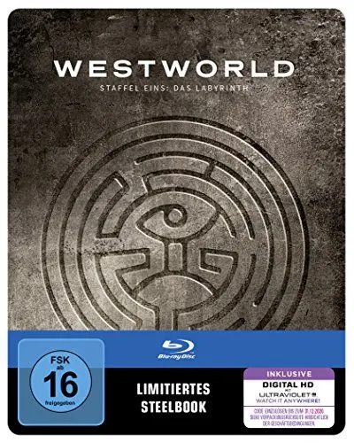 Produktbild: Westworld Staffel 1: Das Labyrinth als Steelbook (Limited Edition) (Blu-ray) (Exklusiv bei Amazon)