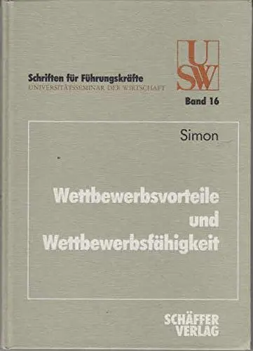 Produktbild: Wettbewerbsvorteile und Wettbewerbsfähigkeit