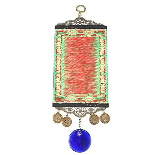Produktbild: WGFOIP Blauer Böser Blick, Segen, Amulett, Wandteppich, Islam, Koran-Schutz, Handgefertigter für Heimdekoration, Geschenk, Anwendbar auf das Haus
