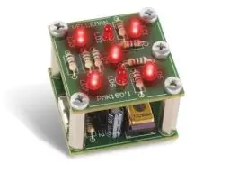 Produktbild: Whadda Lötbausatz, elektronischer Würfel, Aktivierung durch Schütteln