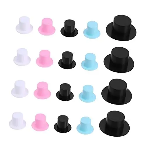 Produktbild: WHAMVOX Kunststoff Modell Hut Mini Hut Für Party 100pcs Weihnachten Kunststoff