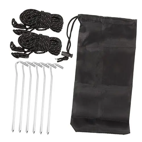 Produktbild: WHAMVOX 1 Satz Campingheringe Strapazierfähig Zeltstangen Hamsterkäfig Zeltzubehör Outdoor-Zelt Camping-einsätze Heringe Für Zelt Zeltspitzen Camping-Werkzeuge Silver Aluminiumlegierung