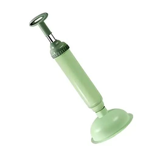 Produktbild: WHAMVOX 1 Stück Vakuum-toilettenabsaugung Toilettenbecher Toilettenkolben Toilettenreiniger Werkzeug Toilettensauger Kolbenbecher Toilettenschüssel Kolbenkraft Tasse Rostfreier Stahl Green