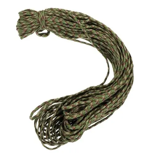 Produktbild: WHAMVOX Abspann Seil 1 Mehrzweckseil Sicherungsseil Überlebensseil Bastelschnur Rucksack Cord Multifunktionales Regenschirmseil Outdoor-campingseil Zeltseil Winddichte Überdachungsseile Polyesterseil