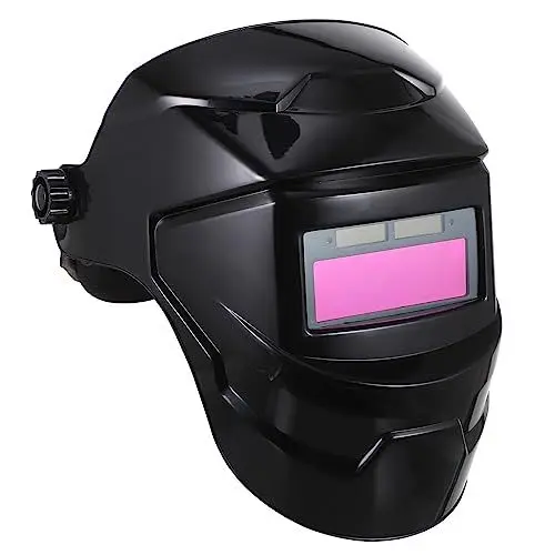 Produktbild: WHAMVOX 1stk Abdunkelnde Schweißermaske Schweißhaubenhelm Accesorios Exteriores para Auto Schweißschild Solarschweißmasken Gesichtsschutz Für Solarschweißgeräte Cocktailgläser Black Abs