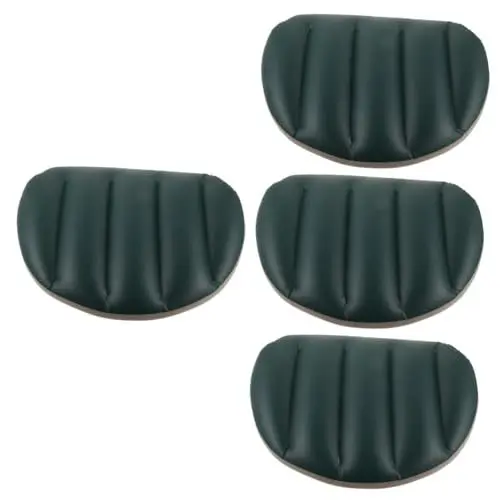 Produktbild: WHAMVOX 4 Stück Aufblasbares Kissen Für Boote Campingzubehör Ruderboot Sportzubehör Sitzkissen Eine Armatur Abnehmbares Kajak Wasserrafting Aufblasbares Kissen Wassersportausrüstung PVC