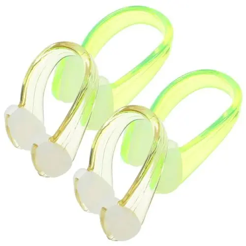 Produktbild: WHAMVOX 4stücke Silikon Nasenclip Schwimmen Rutschfester Wasserdichter Nasenplug Für Erwachsene Für Schwimmbad Und Trainingsaktivitäten