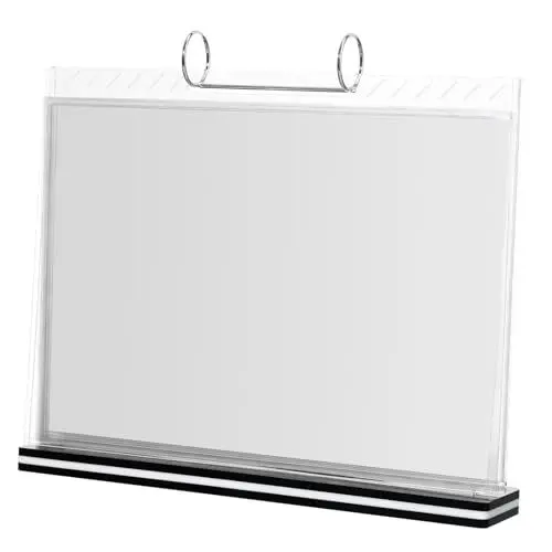 Produktbild: WHAMVOX Tischkartenständer Robuste Basis A4 Menühalter Für Tische Desktop Display Rack