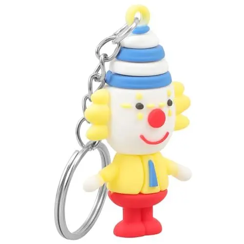 Produktbild: WHAMVOX Clown Schlüsselanhänger Schlüsselanhänger Tasche Hängen Neuheit Schlüsselanhänger Für Rucksack Geldbörse Geburtstag