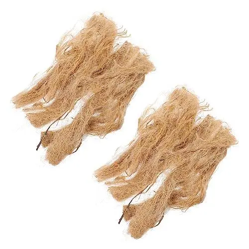 Produktbild: WHAMVOX Reisen 2 Packungen Jute-Seide Outdoor-Werkzeuge Camping-Brenner Outdoor-Zubehör Camping Überleben Feueranzünder Feueranzünder-Werkzeug Feuerstarter Jute-Reise-Feueranzünder
