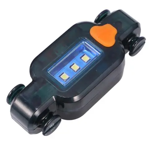 Produktbild: WHAMVOX Angeln Induktion Licht Auto-Sensing Angelrute Lichter Nacht Beleuchtung Angeln Float See