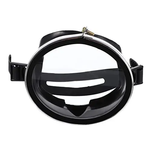 Produktbild: WHAMVOX Taucherbrille Flossen Antibeschlag-schnorchel Abs Schutzbrillen Schnorchel Ma- Tauchma- Retro Tauchen Schwimmen Wasserdicht Visier Uv Oval Tauchmaske Nebel Zubehör Arena Black Glas