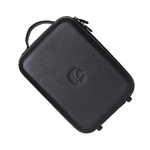 Produktbild: WHAMVOX VR Brille Handtasche schutztasche Tragetasche Reisetasche für VR-Brille Gamer Handschuhe Gaming-Zubehör vr Brille schutzhülle VR-Headsets VR-Headset-Hülle Handheld-Fall Leder Black