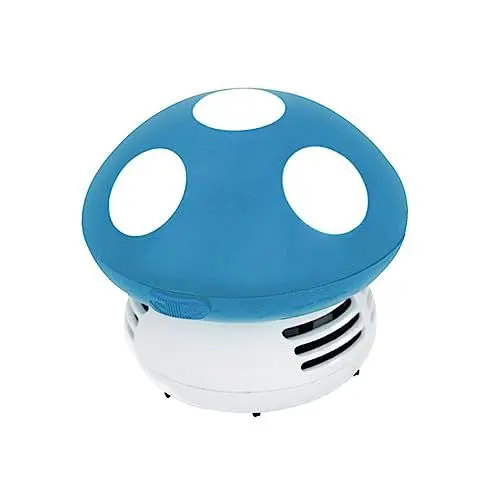 Produktbild: WHAMVOX Mini-tischstaubsauger Praktischer Handreiniger Mini-staubsauger Für Schreibtisch Leise Und Tragbar Effizient Für Und Blau