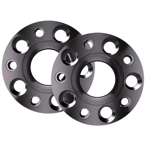 Produktbild: Wheel Spacers 2 Stücke Spurverbreiterungen 5x112 CB 66,6mm M12X1,5 Aluminium Hub Verbreitert Adapter Für KG Für Mobilität Für Korando/Für Tivoli Flansch Platte Wheel Spacer Lug Wheel Spacers(2pcs Spac