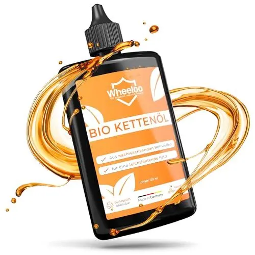 Produktbild: Universal Kettenöl Fahrrad Made in Germany I für Ebike, Rennrad, Mountainbike Kette I Ketten Öl 120 ml I Wet Lube Kettenfett für alle Fahrradketten & Fahrräder I E Bike Kriechöl