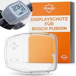 Produktbild: Bosch Purion Schutzhülle wasserdicht & transparent I Ebike Display Schutz gegen Kratzer & Wasser I E-Bike Monitor Displayschutz I transparente Fahrrad Computer Abdeckung I E Bike Zubehör