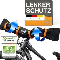 Produktbild: WHEELOO Lenkerschutzhülle Ebike Transportschutz I wasserabweisend & robust I Fahrrad Abdeckung für Heckträger I Regenschutz Hülle für Fahrradträger I Lenkerschutz Schutzhülle