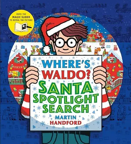 Produktbild: Where's Waldo? Santa Spotlight Search: (A Christmas Hidden Object Search-And-Find Puzzle Book with a Magic Flashlight to Reveal the Picture - A Perfect Holiday Gift for All Ages)