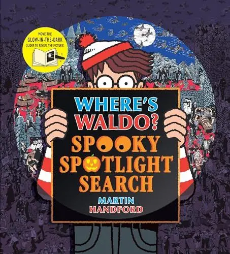 Produktbild: Where's Waldo? Spooky Spotlight Search: (A Halloween Hidden Object Search-And-Find Puzzle Book with a Magic Flashlight to Reveal the Picture - A Perfect Fall Holiday Gift for All Ages)