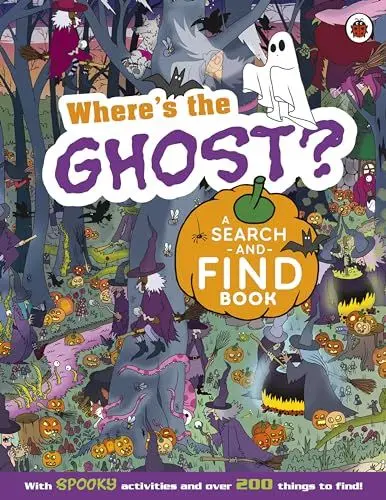 Produktbild: Where's the Ghost? A Spooky Search-and-Find Book: Perfect for Halloween