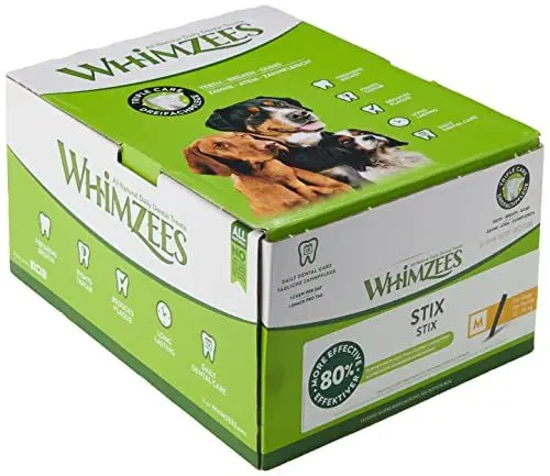 Produktbild: Whimzees Stix Größe M | 100 Stck im Display Vorteilspackung