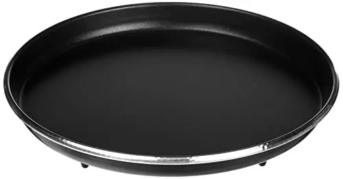 Produktbild: Whirlpool AVM250 - Mikrowellenzubehör/ Crisp-Platte klein (Ø25cm) für die Mikrowelle/ Passend auch für Bauknecht Mikrowellen, Schwarz