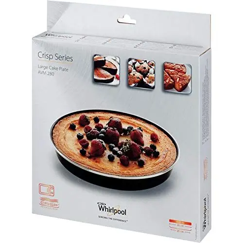 Produktbild: Whirlpool AVM280 - Mikrowellenzubehör/ Crisp-Backform klein (Ø28cm)/ Passend auch für Mikrowellen von Bauknecht