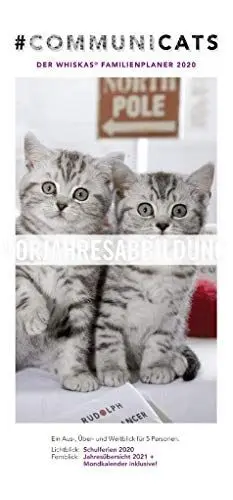 Produktbild: Whiskas Familienplaner Kalender 2021