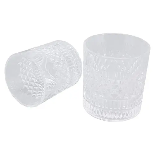 Produktbild: Whiskyglas, Stabile Basis, DIY, Leicht zu Lösendes Whiskyglas und Eisform, Hygienisch für Cocktails (Brillant)