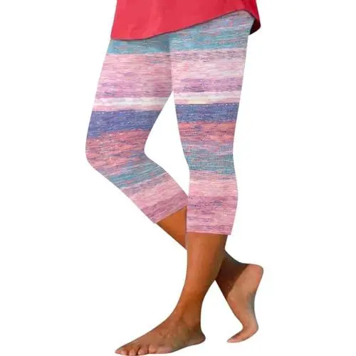 Produktbild: White Pants Women Einfache, konventionelle Druckhose für Damen zur Aufklärung über Brustkrebs KurzgrößEn KurzgrößE (Pink, XL)