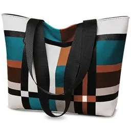 Produktbild: White Ze Umhängetasche für Damen, Handtaschen für Damen, große Taschen aus PU-Leder, Einkaufstasche, weiche Taschen für Damen, einfaches Einkaufen, Reisen, täglichen Gebrauch