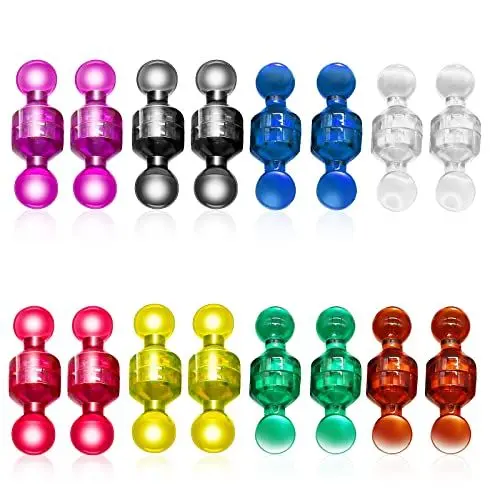 Produktbild: Whiteboard Magnete Klein Kühlschrank Kegelmagnete Magnettafel, Mini Magnete für Magnettafel Notenmagnete 32 Stück