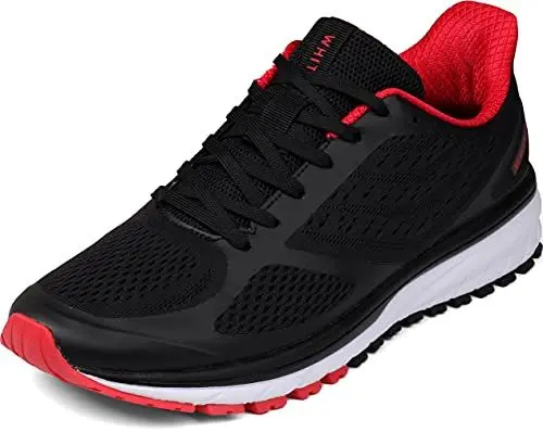 Produktbild: WHITIN Turnschuhe Hallenschuhe Damen Atmungsaktiv Joggingschuhe Fitness Schuhe Outdoor Schwarz Fitnessschuhe Sneakers Trainingsschuhe Größe 42