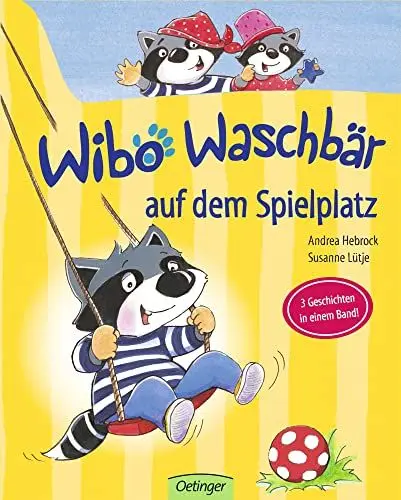Produktbild: Wibo Waschbär auf dem Spielplatz