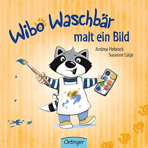 Produktbild: Wibo Waschbär malt ein Bild
