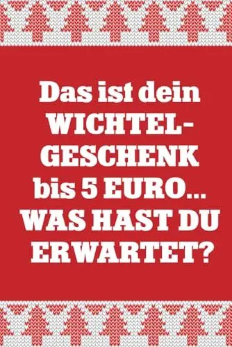 Produktbild: Wichtelgeschenk unter 5 Euro: Wichtel Geschenkideen Weihnachten gesucht - das Notizbuch Wichtel eine Idee für Julklapp Geschenke für Frauen und Kinder und kleine Geschenke für Weihnachtsfeier