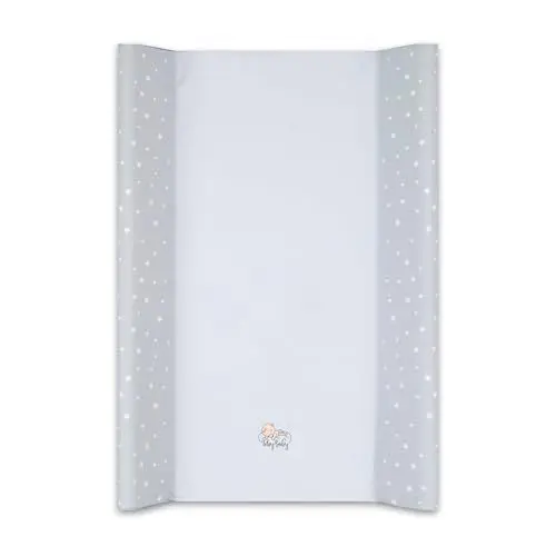 Produktbild: Wickelunterlage Wickelauflage Keil 70x47 cm - Wickeltischauflage für Babys abwaschbare und wasserdichte Wickelmulde ideal für Babybett und Wickeltisch Grau