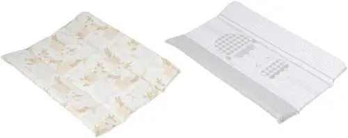 Produktbild: Wickelunterlage für Babys, aus ungiftigem und hygienischem Material, leicht zu waschen und wiederverwendbar, mit erhöhten Kanten